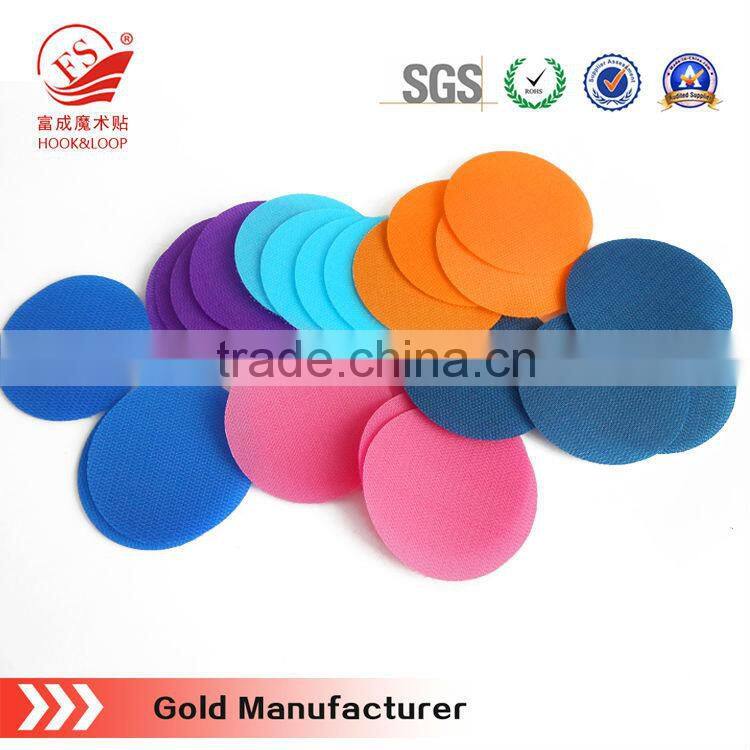 nylon colorful hook and loop letters with custom