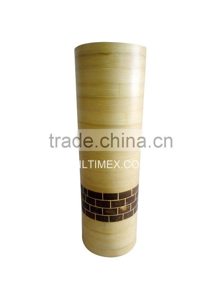 Bamboo vase with 100% Natural, Non-toxic Material