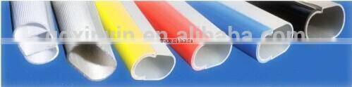 High quality aluminum oval tube profile for closet
