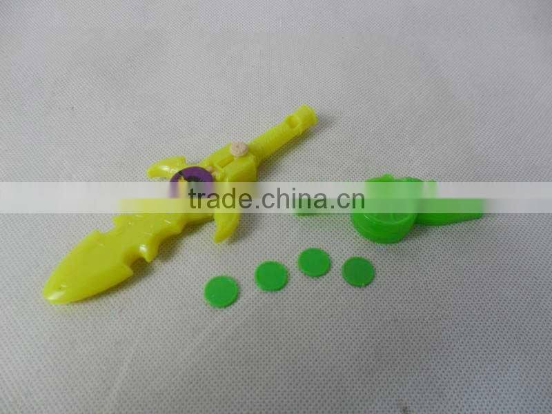 UFO gun, flying disk gun ,whistle