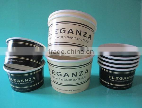 Ice Cream Paper Cups with Lid