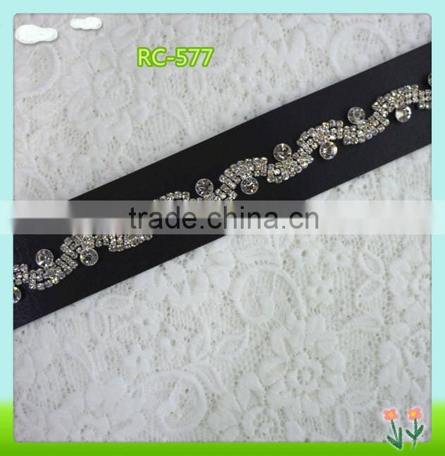 2015 Fashion new rhinestone sew on trims