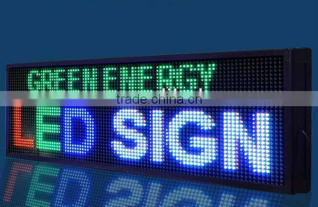 Mexico---programmable billboards screen signs Sports stadium perimeter LED P10mm display message board panel