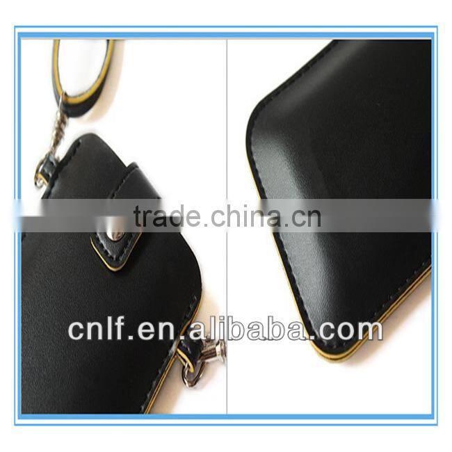 PU Cell Phone, Mobile Phone Neck Hanging Bag