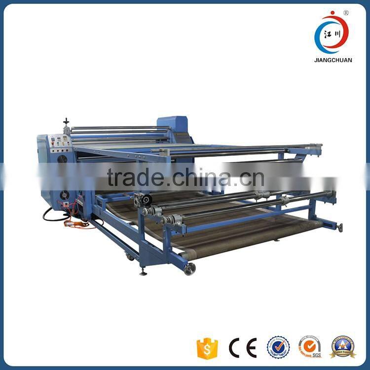 garment fabric printing roller sublimation heat press roll to roll heat transfer printing machine