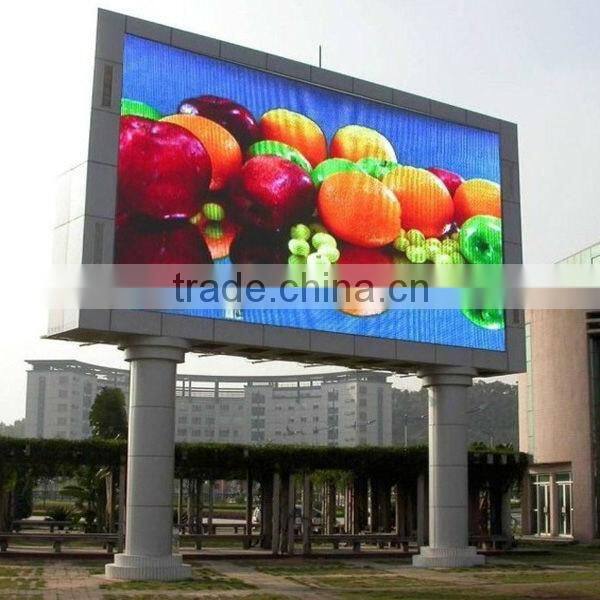Best Selling High Brightness big outdoor led screen tv price