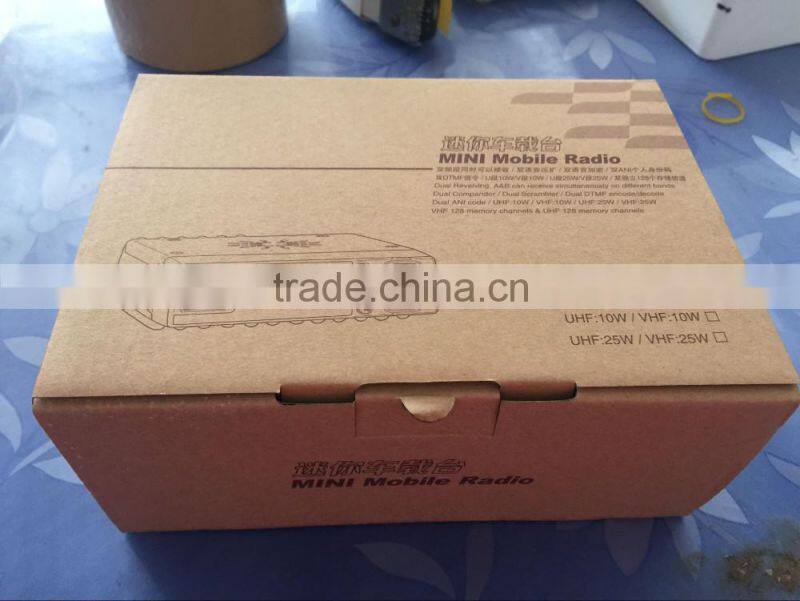 Mobile transceiver mini cheap car radio dual band mini transceiver 136-174MHz 400-470MHz repeater