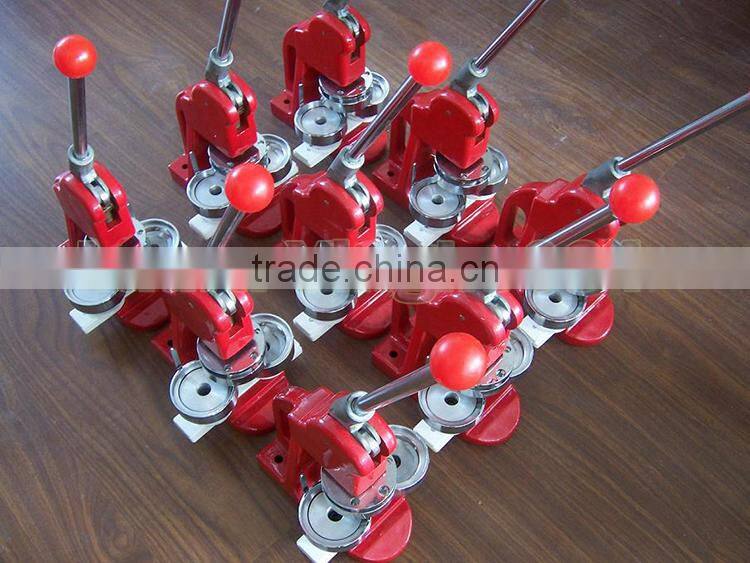 25/32/44/58 mm Manual / automatic metal button badge machine /pin badge button machine/button badge press machine