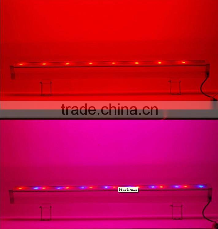 24x1W LED RGB wall washing led light LED wall wash down light IP65