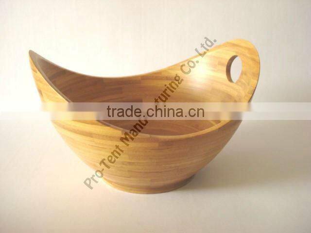 Bamboo Rice Fruit Soup Salad Bowl with Food Grade Passed and Custom Shape and Size and Color