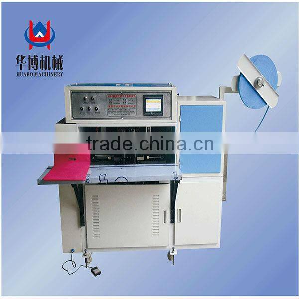 hand-held ultrasonic welding machine for loop handle bag making
