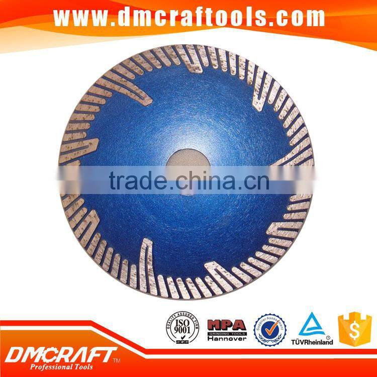 Tubro Saw Blade With Fan Type Protective Segments