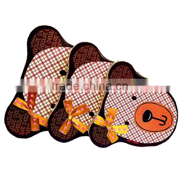 Bear Face Paper Chocolate Packaging Box