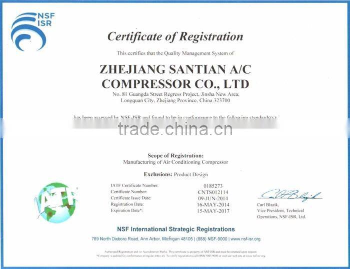 China Supplier 447260-1460 6SEU16C New AC Compressor