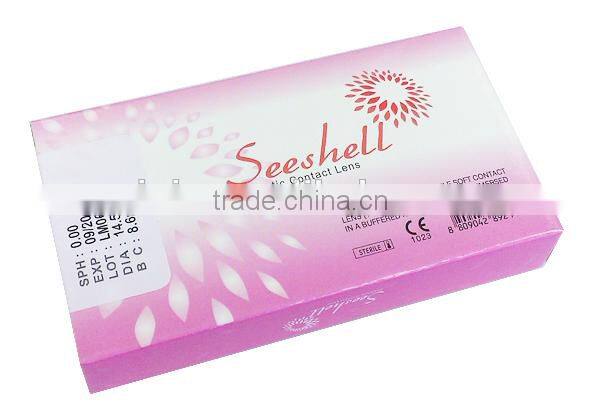 Seeshell green eyewear wholesale 5 colors korean contact lenses