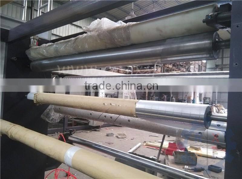 4 color 1600mm gravure type decorative paper printing machine