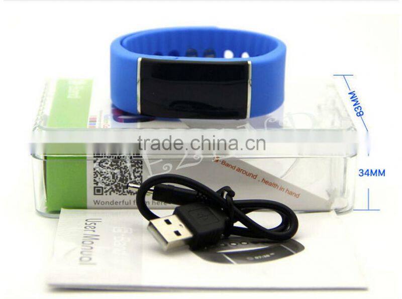 S55 bluetooth bracelet with Pedometer function; smart watch for Smart phone accessories--Bluetooth bracelet