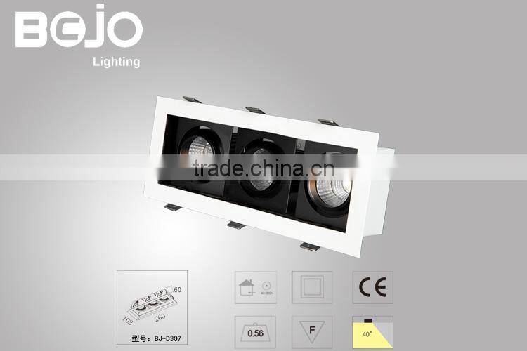 Adjustable LED Grille Light with CREE Chip 1*4W
