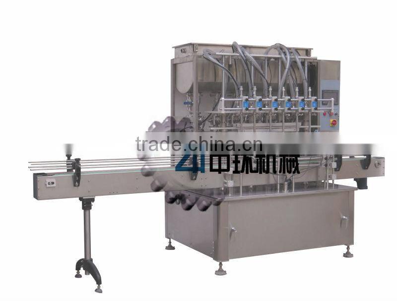 ZH6F-6N straight line type automatic beverage filling soy sauce filling machine