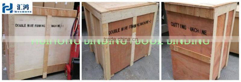Double wire, wire binding, spiral wire equipment
