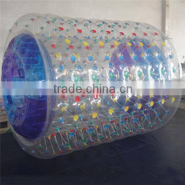 hot sale inflatable water walking fun roller / Inflatable Water Ball for Inflatable water sports for aqua park