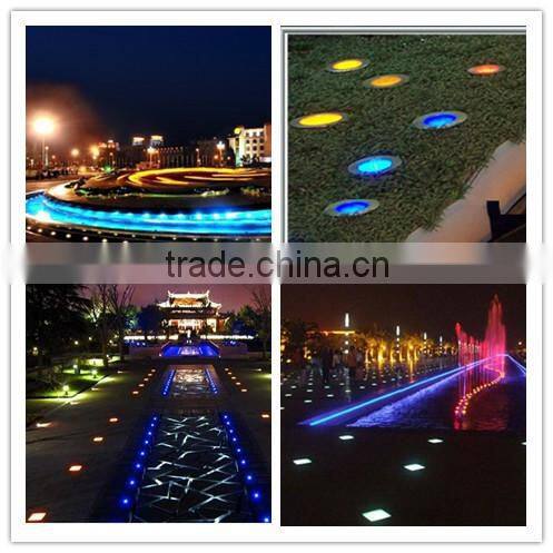 CE RoHS approved dmx rgb outdoor led inground lights