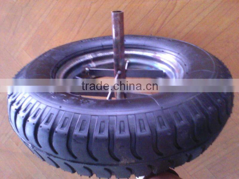wheels and pneumatic tires for wheelbarrow 4.80/4.00-8