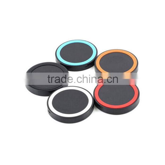 Universal ce rohs fcc portable qi wireless power bank charger pad for mobile phone