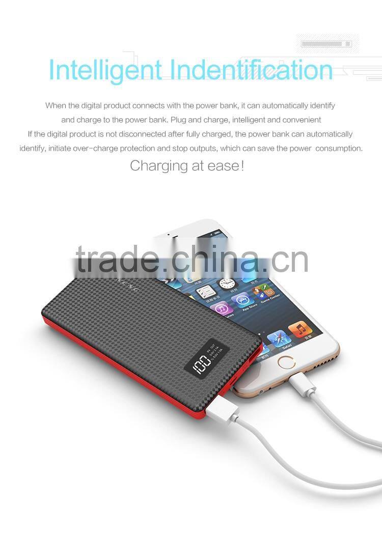 10000mAh slim mobile power bank/travel charger Pineng PN-963