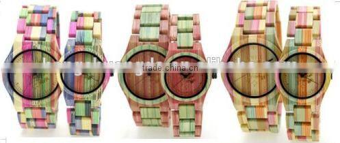 2016 New arrival Japanese movement wood watch wrist watches for couples