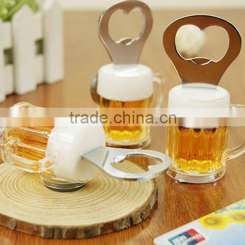 Creative Opener Beer mug refrigerator simulation model screwdriver practical small gifts