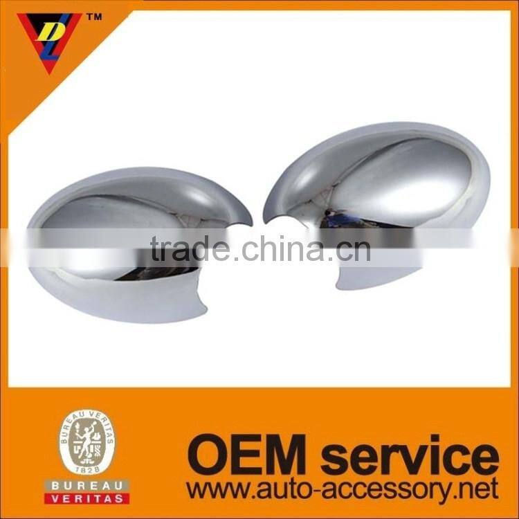 Plating on plastic for bmw mini wing mirror covers
