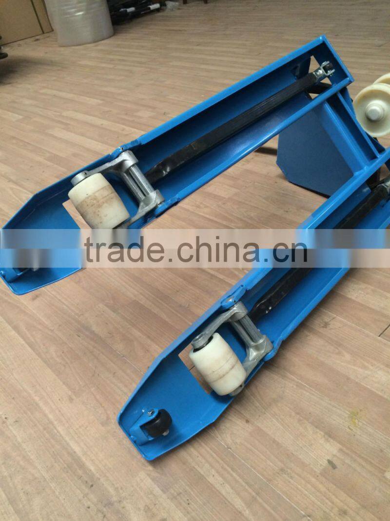China made 2ton hand paller truck with welding hydraulic