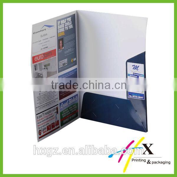 company introduction promotional paper flyer advertising paper brochures manufactured in guangzhou