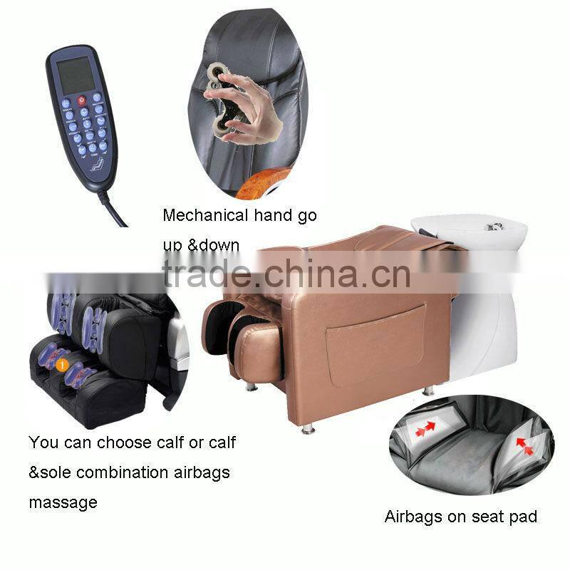 MYX-601 top grade massage shampoo chair