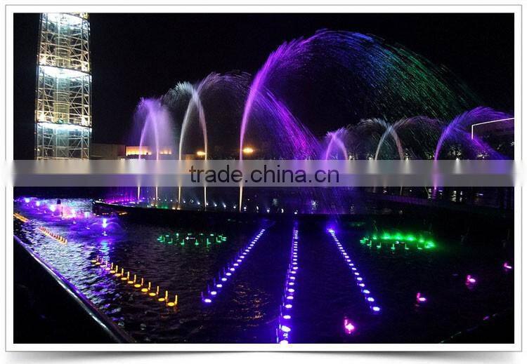 colorful outdoor fountains light led underwater light 12W RGB 24V