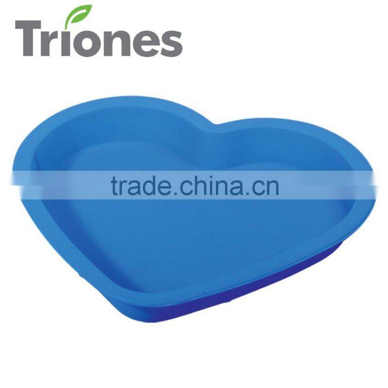 Silicone Mircowave Heart Shape Cake Mould(TR-SC008)