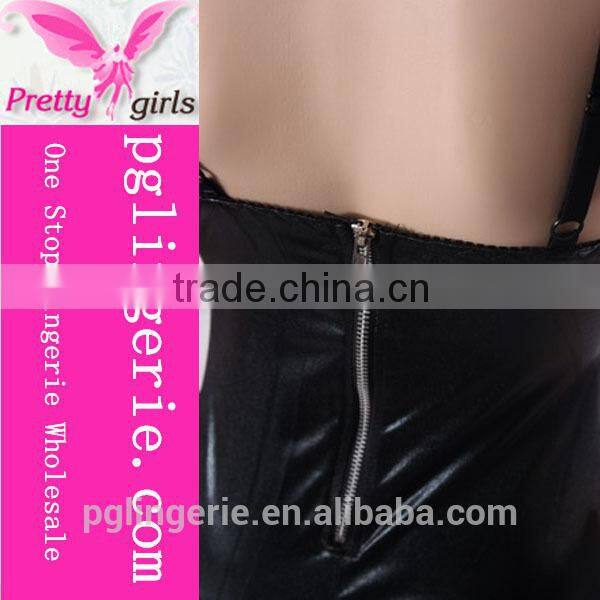 party dress sexy leather dress for girl
