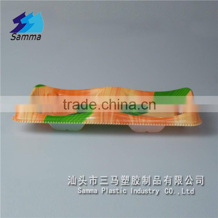 KW-0009ZMJ-YGN Factory wholesale take away sushi box