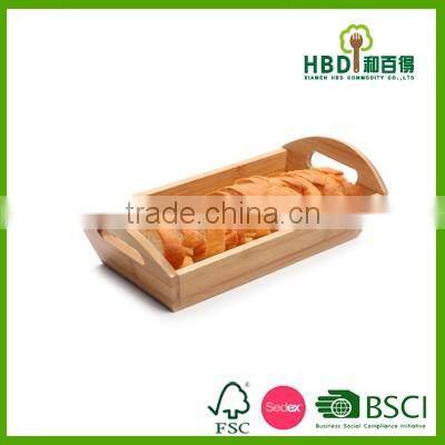 Food storage tray wholesales wood food tray