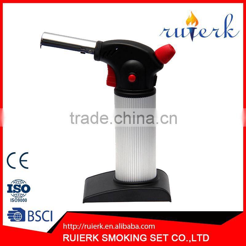 New Kitchen Torch Jet 1300-C Butane Lighter Gas Refillable Fuel Welding Soldering windproof smoking Cigar lighter EK-020