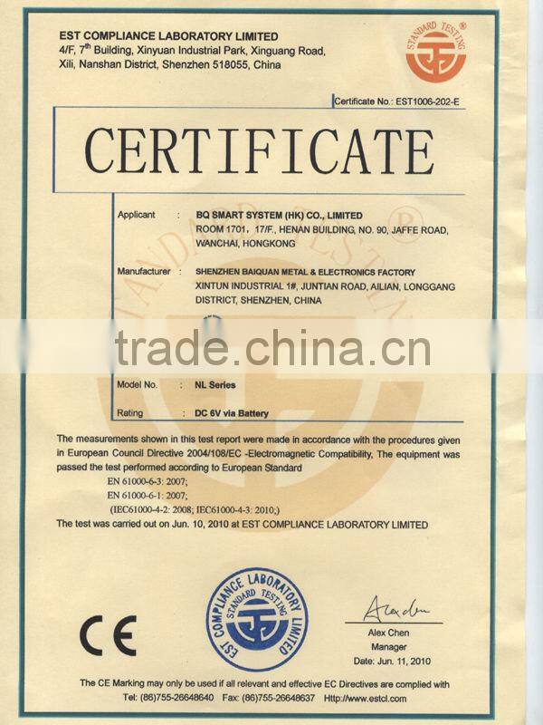 Classic Low Power Consumption and Low Temprature Working Hotel Door Lock K-3000P3B