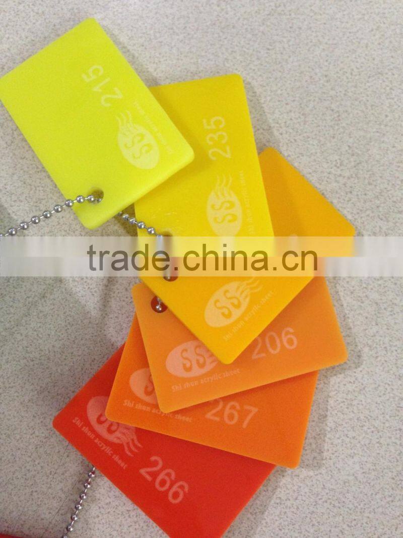 Perspex Fluorescent Acrylic Sheet 3mm 5mm