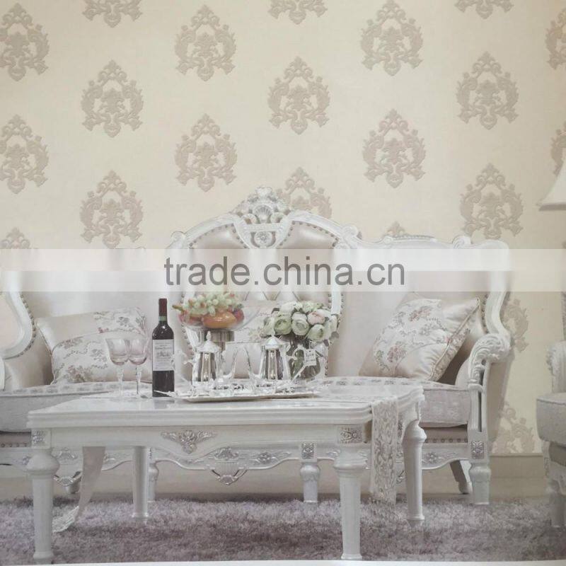 paper back vinyl wallpaper with abstract painting