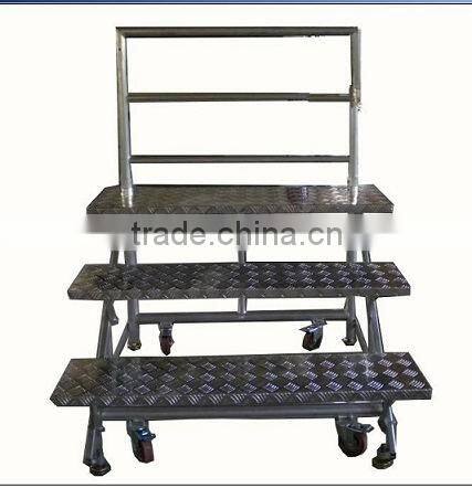 high quality hot sale aluminum choral riser
