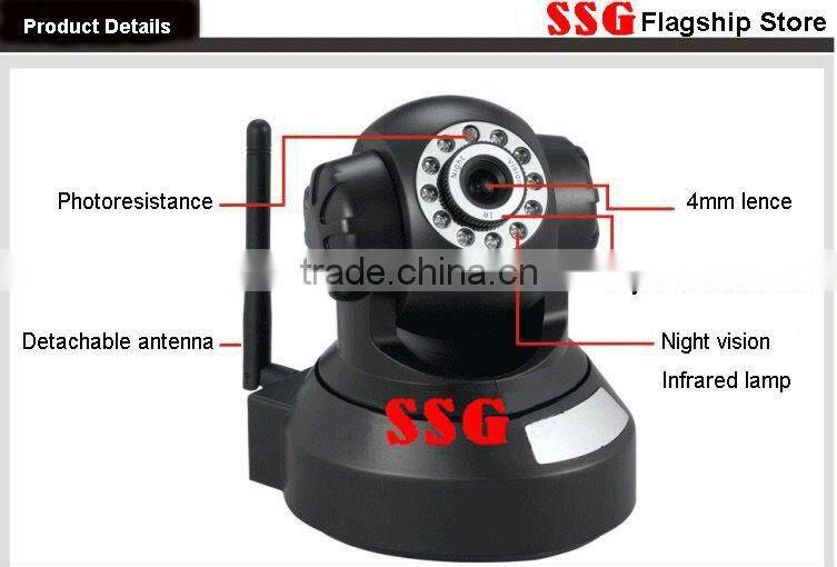 Megapixles indoor night vision wifi Camera