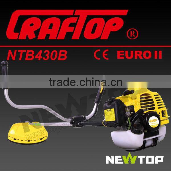 Grass trimmer/brush cutter 43cc NTB430B with CE GS EUII