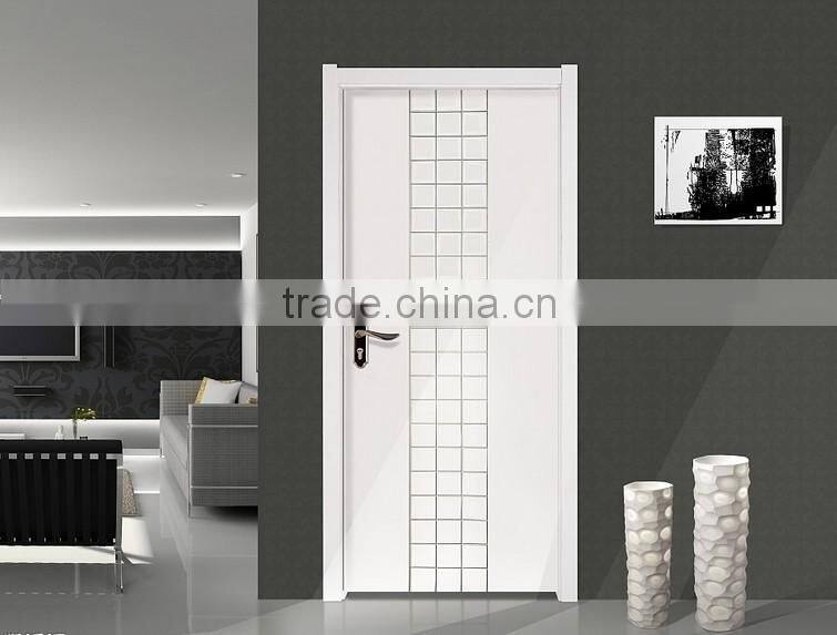 Newest interior teak wood main front door designs W-026