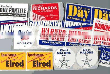 Custom printed die cut vinyl pvc sticker