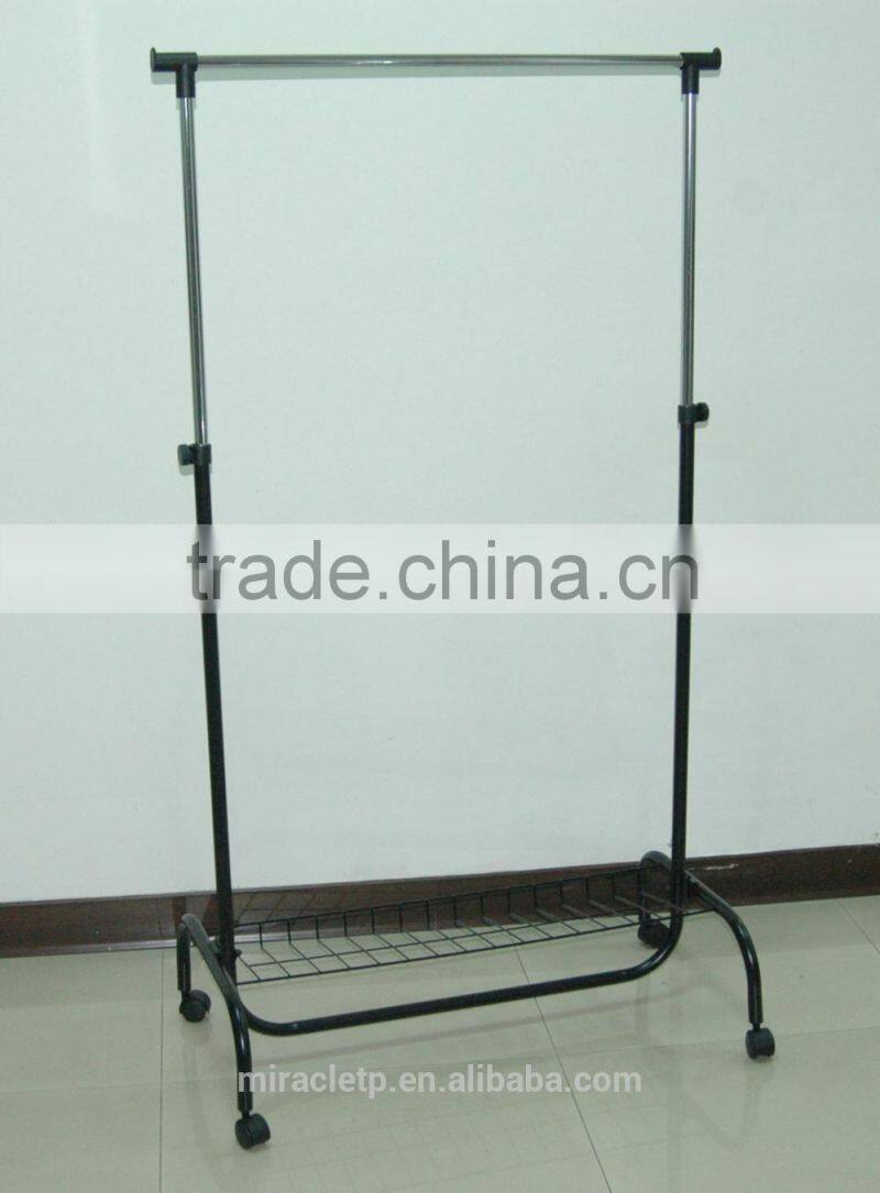 Sigle Movable Garment Rack